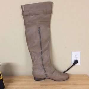 Tan boots